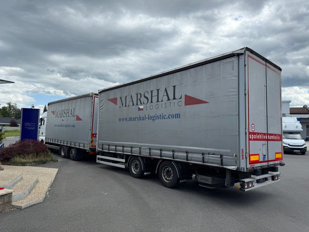 MAN TGX24.510 EURO 6 6x2 + Wecon - Curtain side truck, Curtainsider trailer: picture 4 MAN TGX24.510 EURO 6 6x2 + Wecon - Curtain side truck, Curtainsider trailer: picture 4