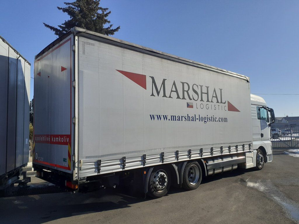 MAN TGX24.510 EURO 6 6x2 + Wecon - Curtain side truck: picture 4 MAN TGX24.510 EURO 6 6x2 + Wecon - Curtain side truck: picture 4