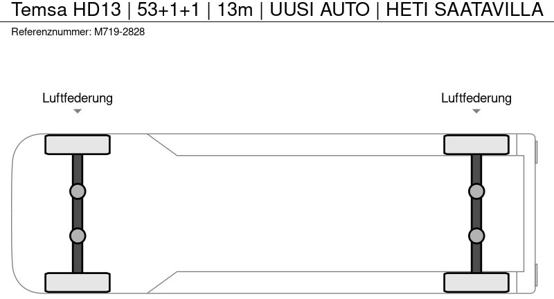 New Coach Temsa HD13 | 53+1+1 | 13m | UUSI AUTO | HETI SAATAVILLA: picture 8