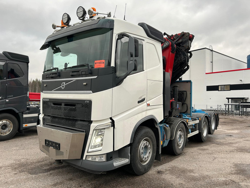 Volvo FH 500 / HMF 6020 OK6 / 8X2 - Container transporter/ Swap body truck, Crane truck: picture 1 Volvo FH 500 / HMF 6020 OK6 / 8X2 - Container transporter/ Swap body truck, Crane truck: picture 1