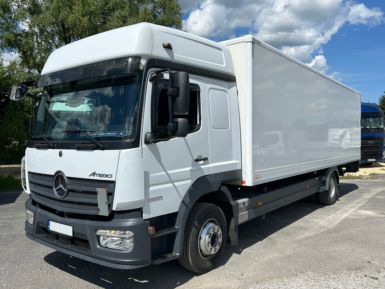 MERCEDES-BENZ ATEGO 1230 / BIGSPACE / 2020 / KOFFER 19 EPAL / LBW 2T - Box truck: picture 1 MERCEDES-BENZ ATEGO 1230 / BIGSPACE / 2020 / KOFFER 19 EPAL / LBW 2T - Box truck: picture 1