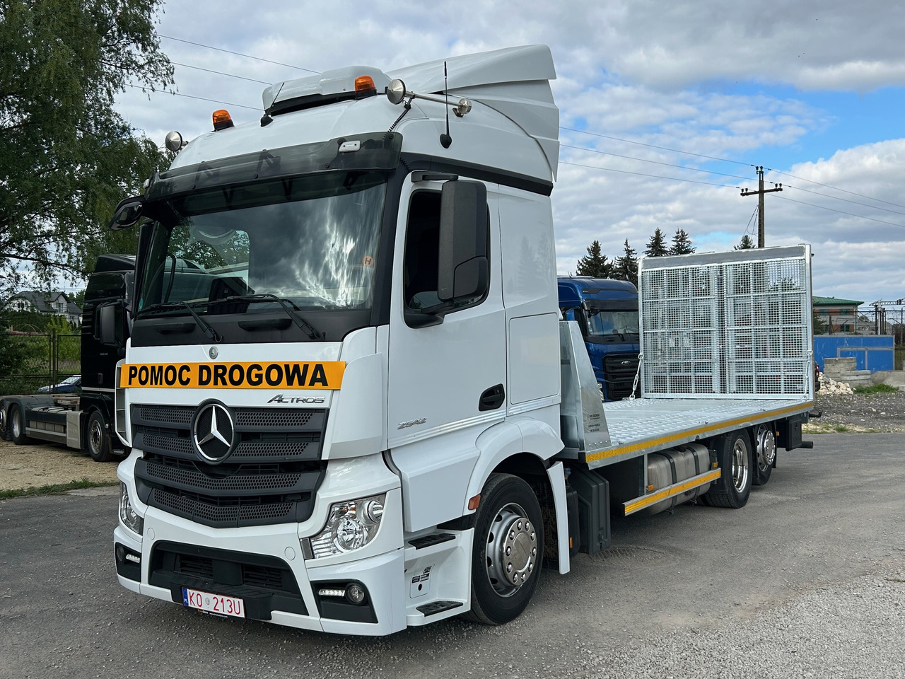 MERCEDES-BENZ Actros 2542 / 2019 / NEW Galvanized tow truck 2025 /9.5m - Car transporter truck: picture 2 MERCEDES-BENZ Actros 2542 / 2019 / NEW Galvanized tow truck 2025 /9.5m - Car transporter truck: picture 2