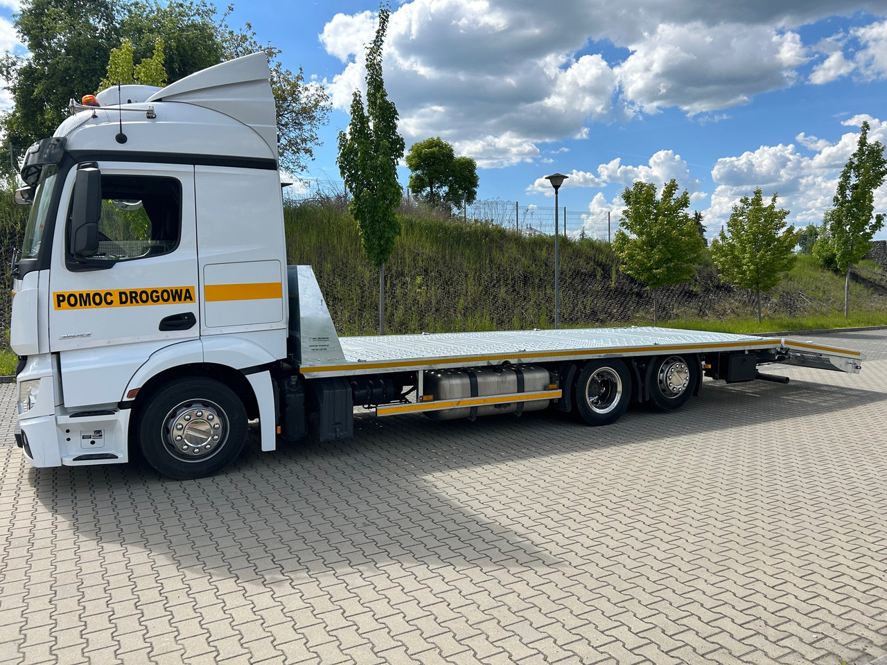 MERCEDES-BENZ Actros 2542 / 2019 / NEW Galvanized tow truck 2025 /9.5m - Car transporter truck: picture 2 MERCEDES-BENZ Actros 2542 / 2019 / NEW Galvanized tow truck 2025 /9.5m - Car transporter truck: picture 2