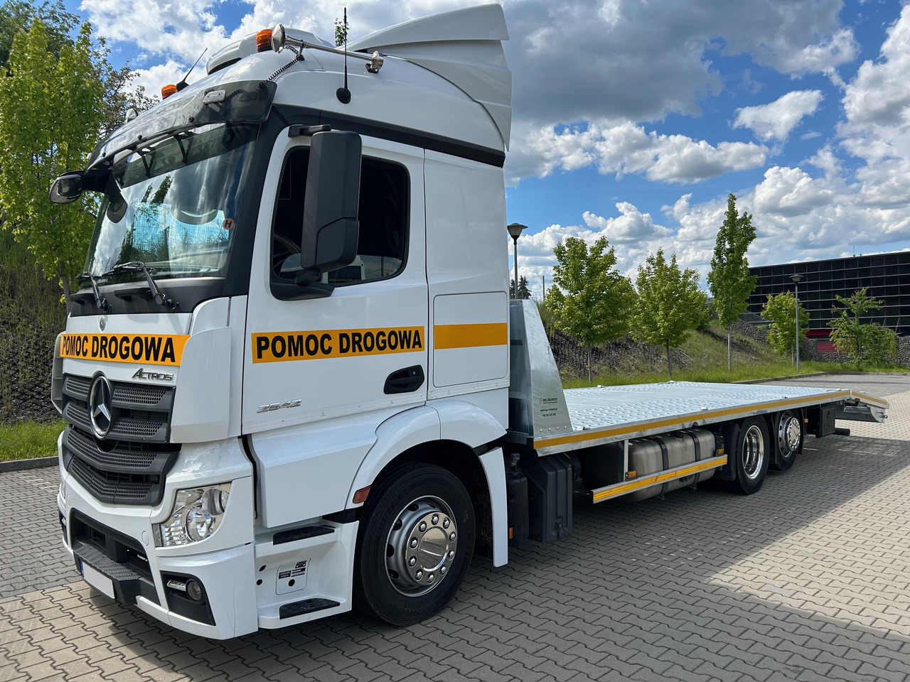MERCEDES-BENZ Actros 2542 / 2019 / NEW Galvanized tow truck 2025 /9.5m - Car transporter truck: picture 1 MERCEDES-BENZ Actros 2542 / 2019 / NEW Galvanized tow truck 2025 /9.5m - Car transporter truck: picture 1