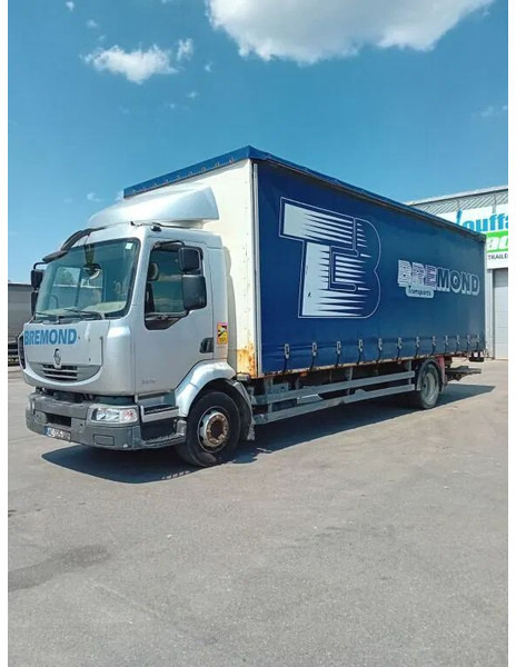 Renault Midlum 280 dxi - manual gearbox / steel suspension lames - Curtain side truck: picture 1 Renault Midlum 280 dxi - manual gearbox / steel suspension lames - Curtain side truck: picture 1