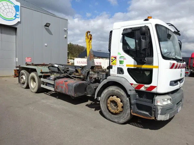 Renault Premium 370 dci - 6x2 - container system - crane/grue - Cable system truck: picture 1 Renault Premium 370 dci - 6x2 - container system - crane/grue - Cable system truck: picture 1
