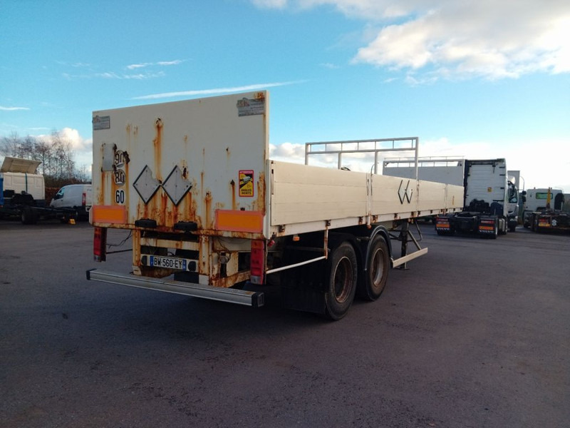 Trailor 2 axles / Full steel - rail side/ridelles - Dropside/ Flatbed semi-trailer: picture 2 Trailor 2 axles / Full steel - rail side/ridelles - Dropside/ Flatbed semi-trailer: picture 2