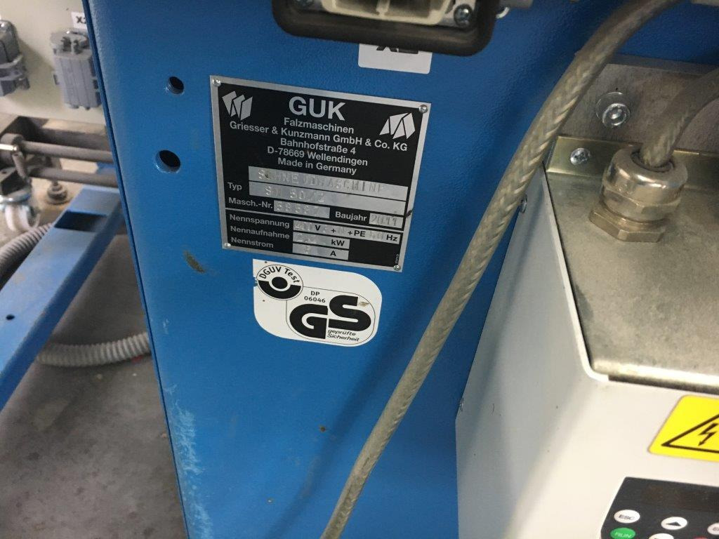 GUK SM 50-2 cutting machine with feeder - Binding machine: picture 3 GUK SM 50-2 cutting machine with feeder - Binding machine: picture 3