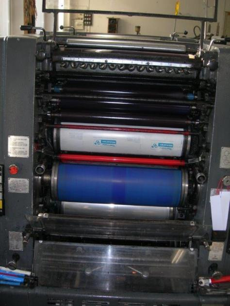 Heidelberg GTOZ-46 two-color offset press - Offset printing machine: picture 4 Heidelberg GTOZ-46 two-color offset press - Offset printing machine: picture 4