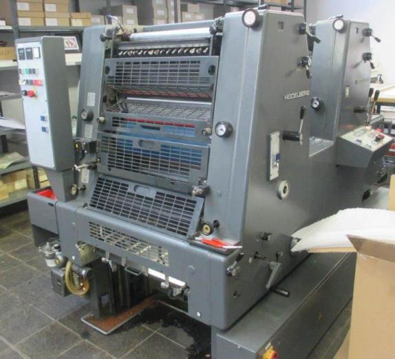 Heidelberg GTOZ 52 two-color offset press - Offset printing machine: picture 1 Heidelberg GTOZ 52 two-color offset press - Offset printing machine: picture 1