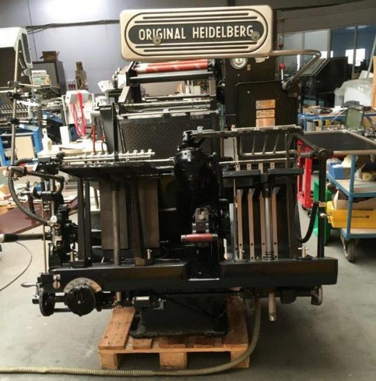 Printing machinery Heidelberg GTP Hot Foil Embossing Crucible: picture 6