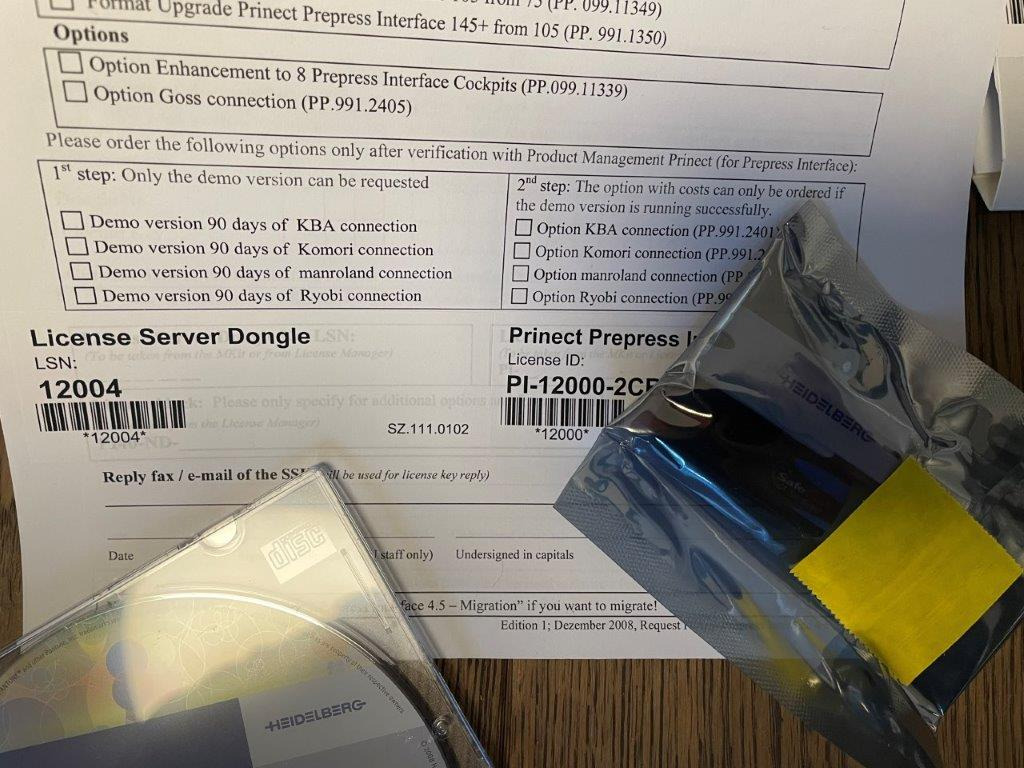 Heidelberg PPI Prinect Prepress Interface 2up Version 4.5 - Printing machinery: picture 3 Heidelberg PPI Prinect Prepress Interface 2up Version 4.5 - Printing machinery: picture 3