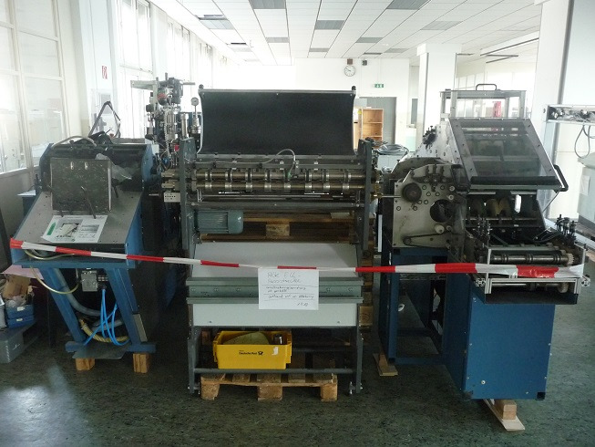 Folding machine Heidelberg Stahlfolder PFH-82 pallet feeder with SSP-82 slitter shaft station: picture 13 Folding machine Heidelberg Stahlfolder PFH-82 pallet feeder with SSP-82 slitter shaft station: picture 13