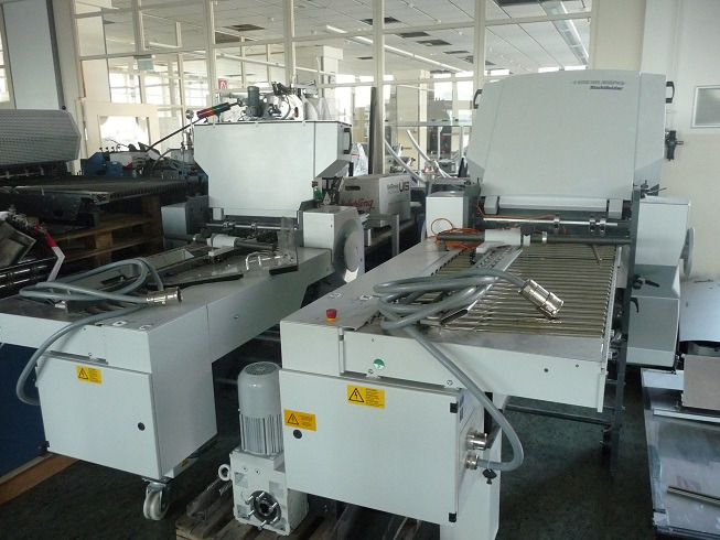 Folding machine Heidelberg Stahlfolder PFH-82 pallet feeder with SSP-82 slitter shaft station: picture 11 Folding machine Heidelberg Stahlfolder PFH-82 pallet feeder with SSP-82 slitter shaft station: picture 11