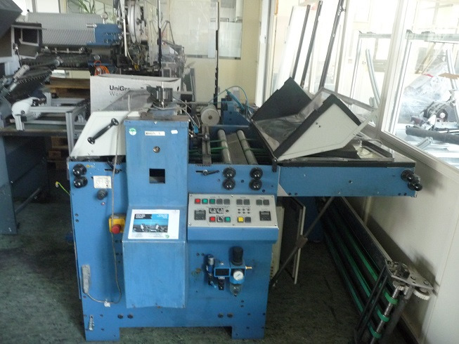 Folding machine Heidelberg Stahlfolder PFH-82 pallet feeder with SSP-82 slitter shaft station: picture 9 Folding machine Heidelberg Stahlfolder PFH-82 pallet feeder with SSP-82 slitter shaft station: picture 9