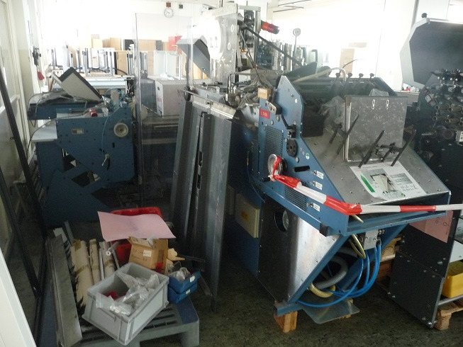 Folding machine Heidelberg Stahlfolder PFH-82 pallet feeder with SSP-82 slitter shaft station: picture 15 Folding machine Heidelberg Stahlfolder PFH-82 pallet feeder with SSP-82 slitter shaft station: picture 15