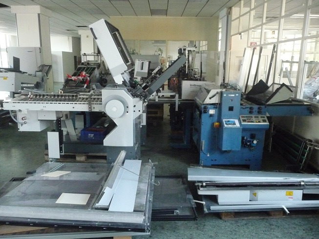 Folding machine Heidelberg Stahlfolder PFH-82 pallet feeder with SSP-82 slitter shaft station: picture 8 Folding machine Heidelberg Stahlfolder PFH-82 pallet feeder with SSP-82 slitter shaft station: picture 8