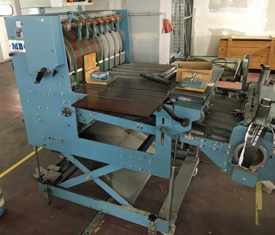 MBO SBAP 72 ME standing arch press delivery - Folding machine: picture 1 MBO SBAP 72 ME standing arch press delivery - Folding machine: picture 1