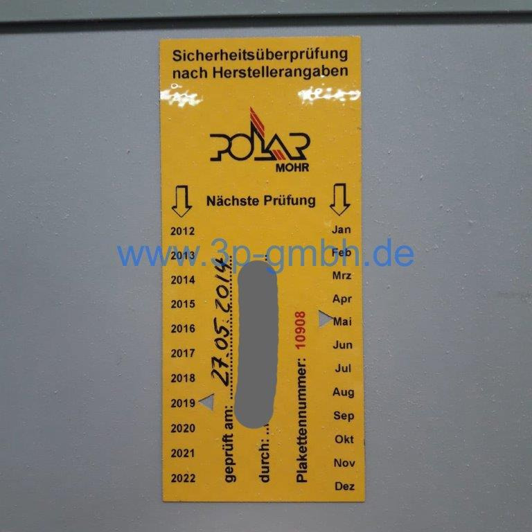 POLAR large format high-speed cutter 176 ED with loading transomat Polar TR 185-BL-7 - Paper cutting machine: picture 5 POLAR large format high-speed cutter 176 ED with loading transomat Polar TR 185-BL-7 - Paper cutting machine: picture 5