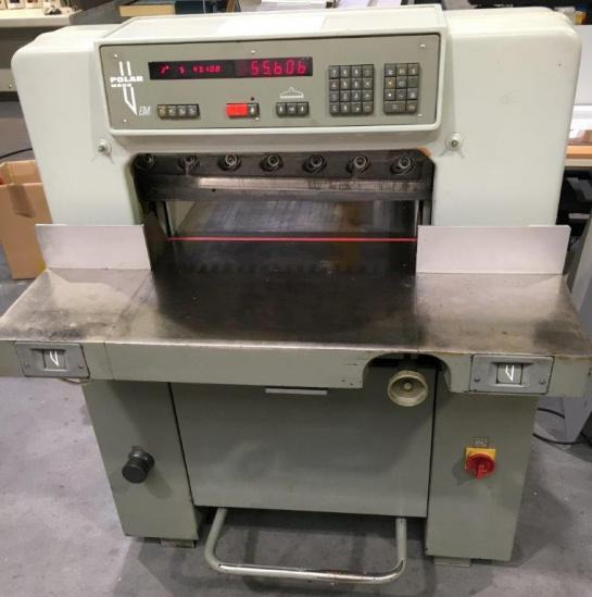 Polar Mohr 55 EM cutting machine - Paper cutting machine: picture 1 Polar Mohr 55 EM cutting machine - Paper cutting machine: picture 1