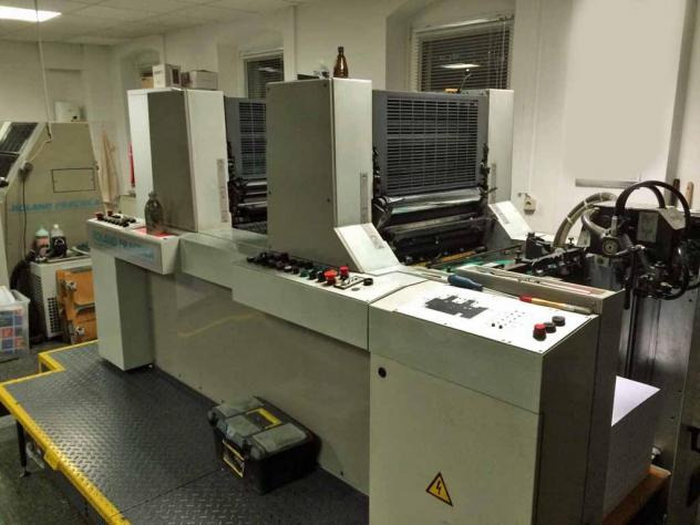 Roland Practica PRZ 00 two-color offset press - Offset printing machine: picture 2 Roland Practica PRZ 00 two-color offset press - Offset printing machine: picture 2