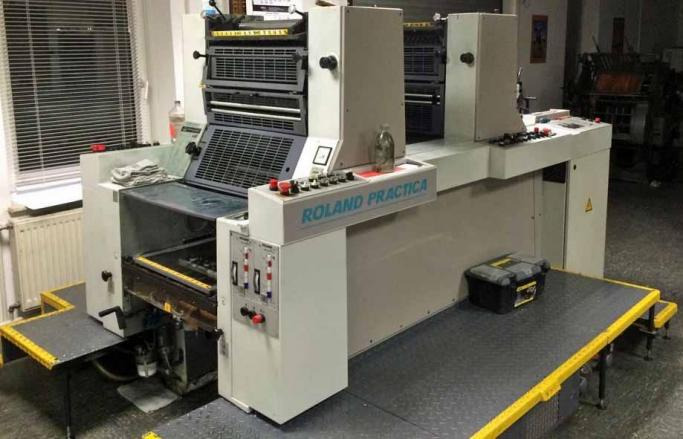 Roland Practica PRZ 00 two-color offset press - Offset printing machine: picture 1 Roland Practica PRZ 00 two-color offset press - Offset printing machine: picture 1
