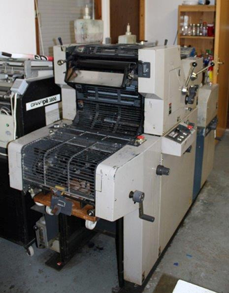 Ryobi 3300 MR two color offset printing machine - Printing machinery: picture 3 Ryobi 3300 MR two color offset printing machine - Printing machinery: picture 3