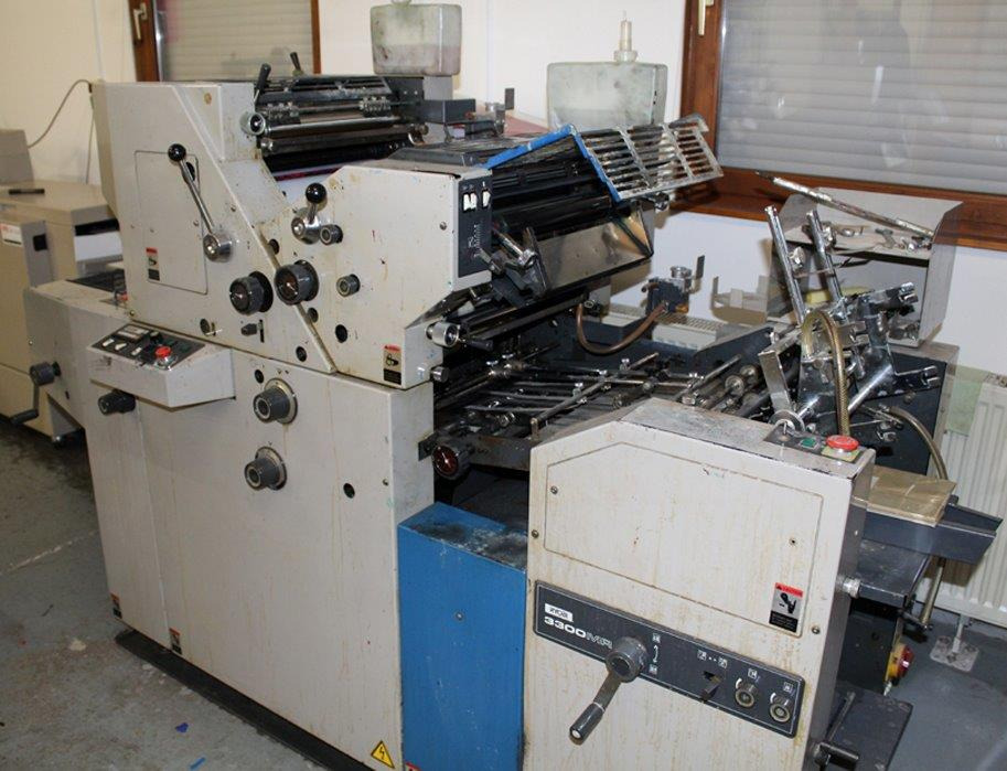 Ryobi 3300 MR two color offset printing machine - Printing machinery: picture 1 Ryobi 3300 MR two color offset printing machine - Printing machinery: picture 1