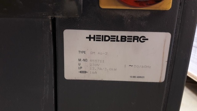 Two-color offset printing press Heidelberg QM 46-2 - Offset printing machine: picture 2 Two-color offset printing press Heidelberg QM 46-2 - Offset printing machine: picture 2