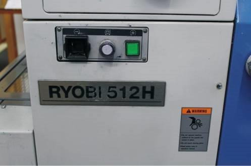 Two colors Ryobi 512 H - Offset printing machine: picture 2 Two colors Ryobi 512 H - Offset printing machine: picture 2