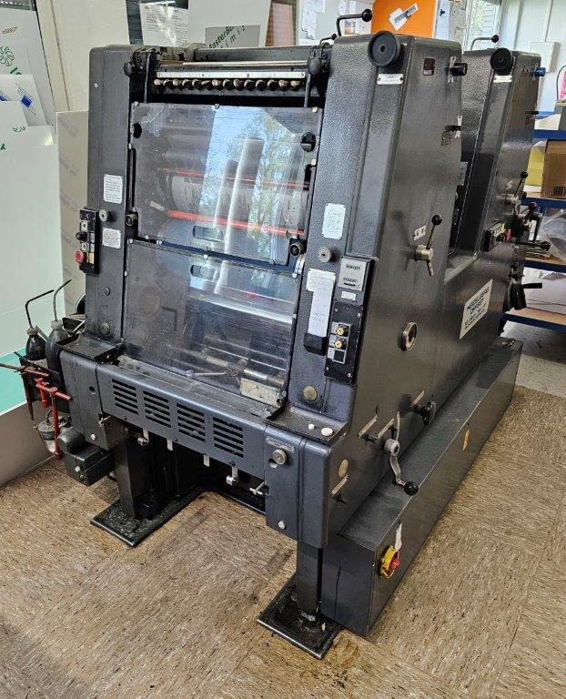 Two colour with perfector Heidelberg GTOZP 46 Minus VERSION and Crestline Dampening - Offset printing machine: picture 1 Two colour with perfector Heidelberg GTOZP 46 Minus VERSION and Crestline Dampening - Offset printing machine: picture 1