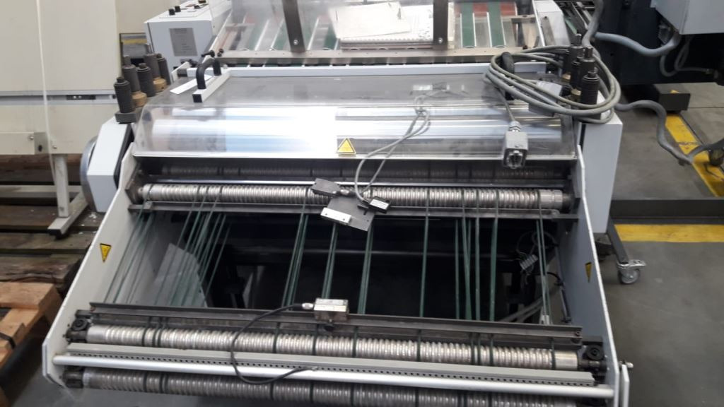 Vertical stack delivery with compression station Heidelberg Stahlfolder VSA 86 H - Folding machine: picture 2 Vertical stack delivery with compression station Heidelberg Stahlfolder VSA 86 H - Folding machine: picture 2