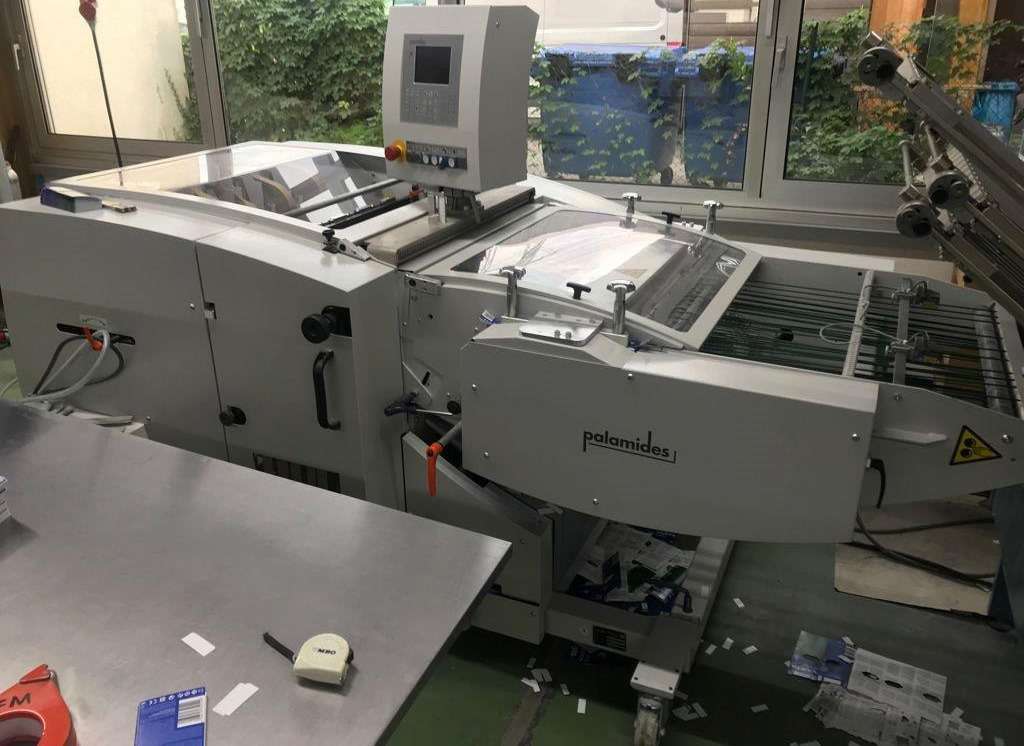 Automatic 5-fold bundle delivery Palamides delta 705 with MBO interface - Folding machine: picture 1 Automatic 5-fold bundle delivery Palamides delta 705 with MBO interface - Folding machine: picture 1