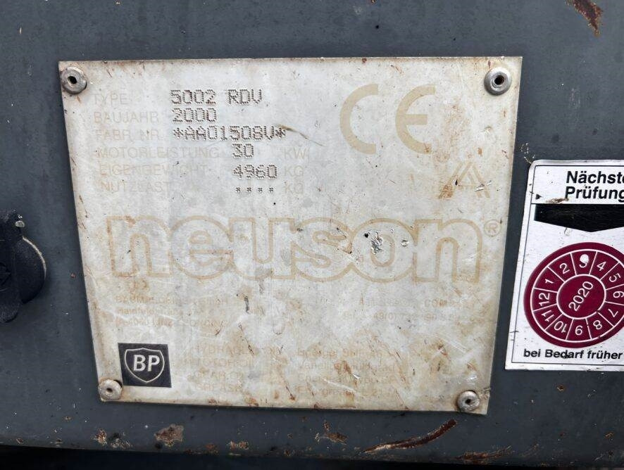 Leasing of Neuson 5002 RDV  Neuson 5002 RDV: picture 7