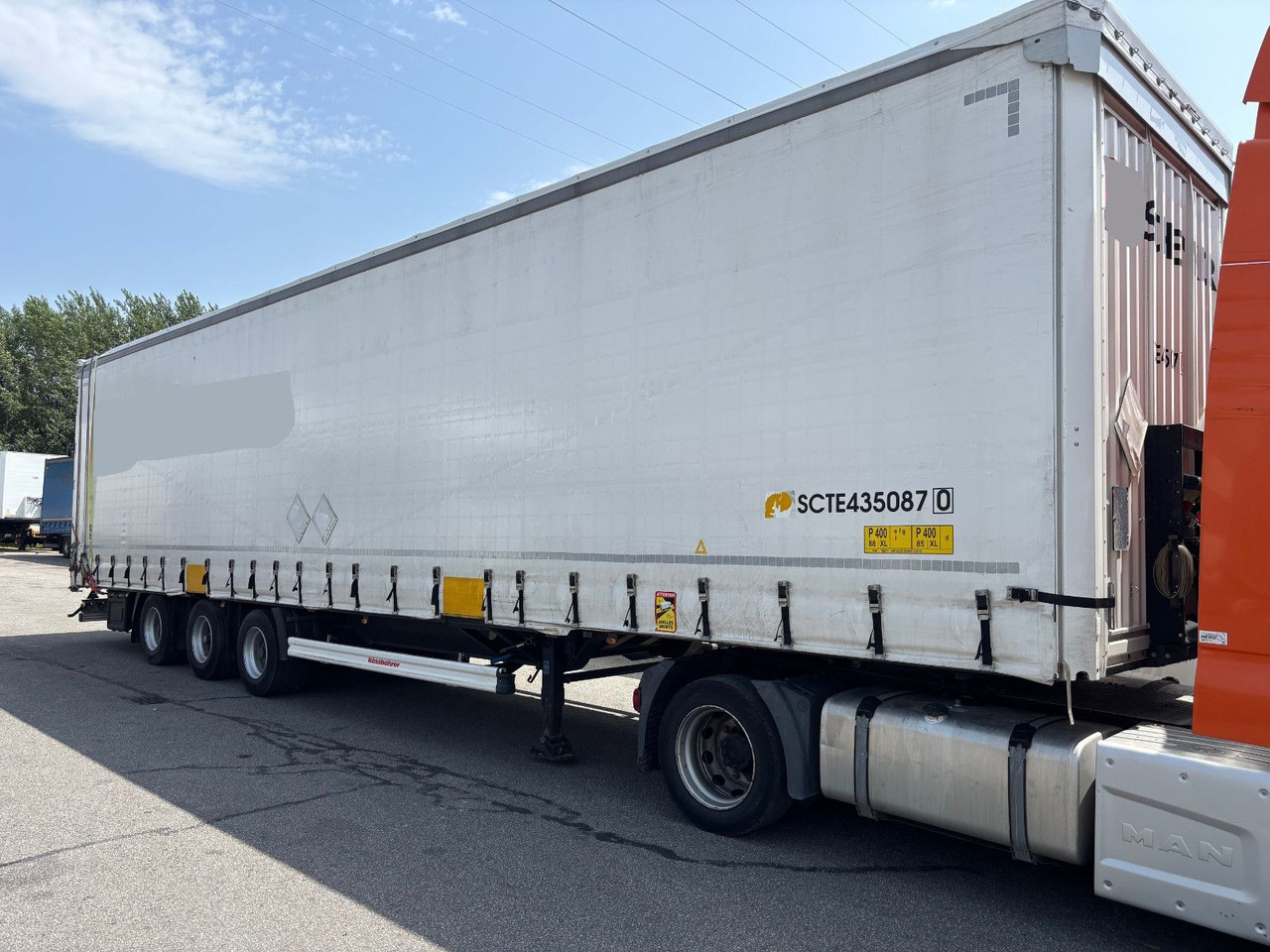 Kässbohrer Maxima XS MEGA - Curtainsider semi-trailer: picture 1 Kässbohrer Maxima XS MEGA - Curtainsider semi-trailer: picture 1