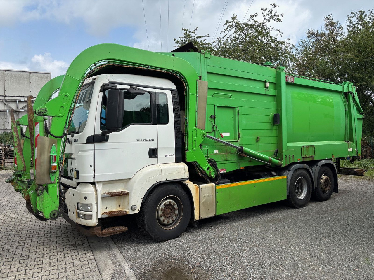 MAN TGS 26.320 EEV Heil Aufbau/Frontlader/Lift - Refuse truck: picture 2 MAN TGS 26.320 EEV Heil Aufbau/Frontlader/Lift - Refuse truck: picture 2