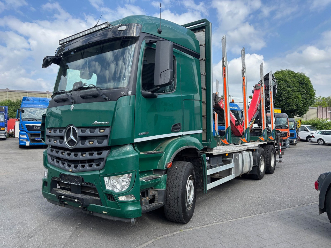 Mercedes-Benz Arocs 6x4/Kran Cranab TZ 12.2 - Timber truck, Crane truck: picture 2 Mercedes-Benz Arocs 6x4/Kran Cranab TZ 12.2 - Timber truck, Crane truck: picture 2