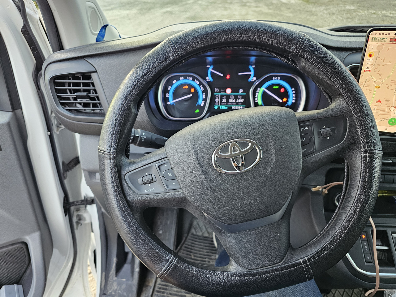 Small van, Electric van TOYOTA PROACE LONG ELECTRIC 75 KWH KLIMA NAVI KAMERA: picture 9 Small van, Electric van TOYOTA PROACE LONG ELECTRIC 75 KWH KLIMA NAVI KAMERA: picture 9