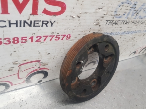 Engine and parts for Farm tractor New Holland Case T6000, Maxxum T6070 Engine Crankshaft Pulley 2853546; 504046450: picture 1