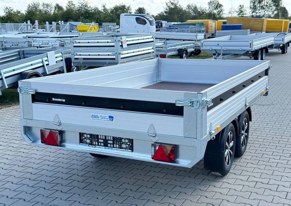 BRENDERUP Brenderup 4310 ATB2000 | 308x167 cm | burty i koła ALU | 2000kg DMC - Dropside/ Flatbed trailer: picture 2 BRENDERUP Brenderup 4310 ATB2000 | 308x167 cm | burty i koła ALU | 2000kg DMC - Dropside/ Flatbed trailer: picture 2