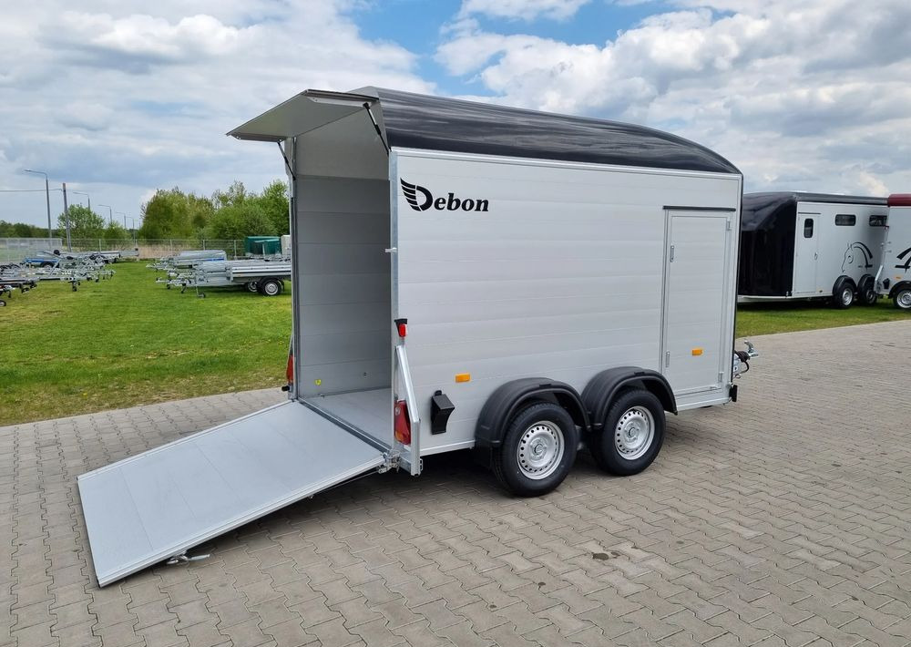 New Closed box trailer DEBON Furgon C500 ALU + drzwi boczne: picture 15