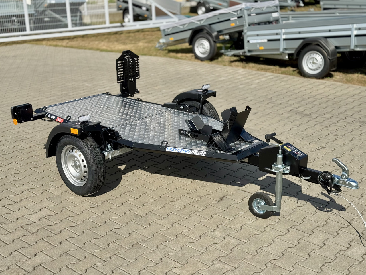 LORRIES MT-1 - przyczepa do przewozu 1 motocykla - Motorcycle trailer: picture 3 LORRIES MT-1 - przyczepa do przewozu 1 motocykla - Motorcycle trailer: picture 3