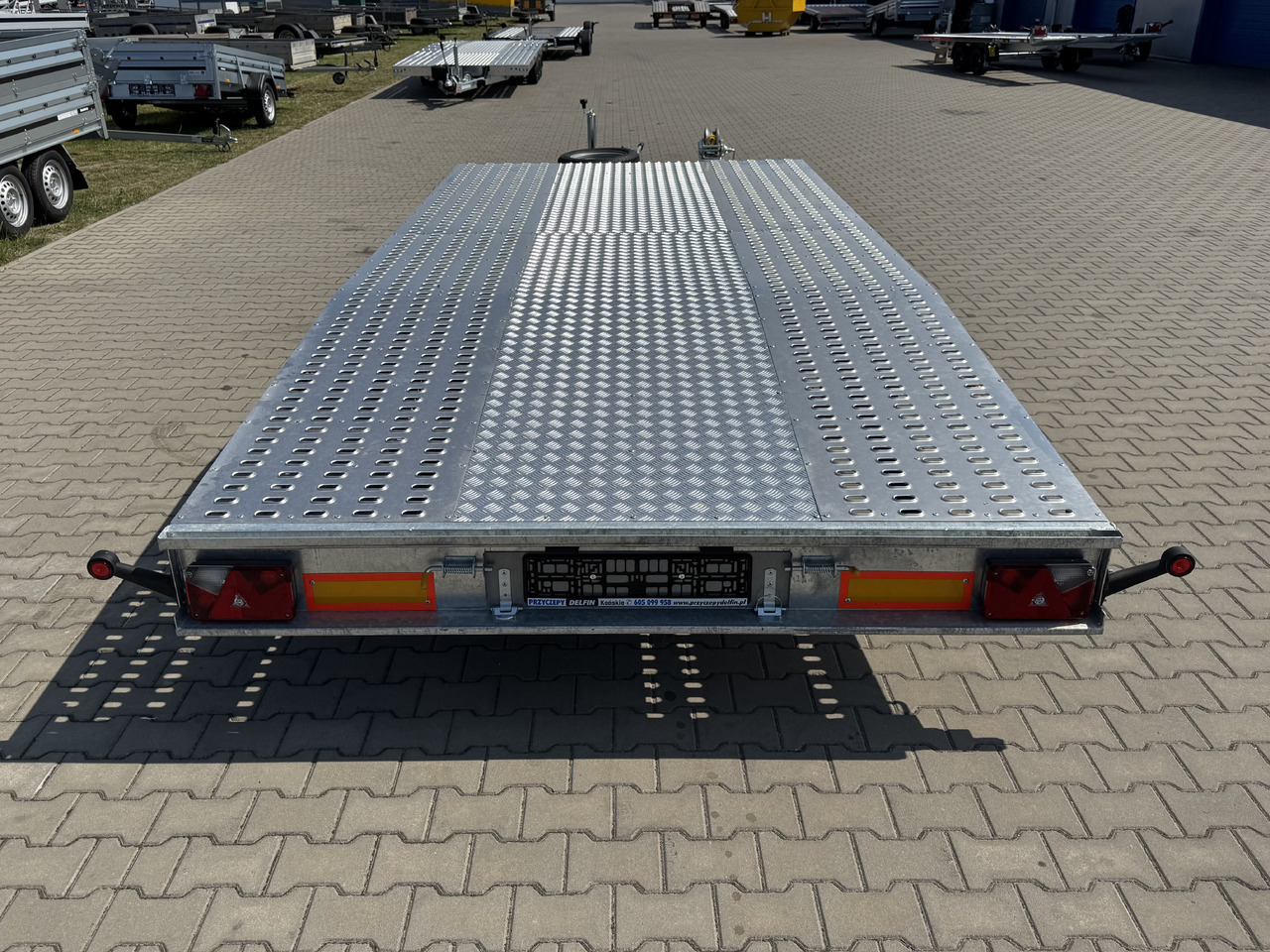NIEWIADÓW Jupiter 4.5 - 450 x 210 cm / 2700 kg - Autotransporter trailer: picture 5 NIEWIADÓW Jupiter 4.5 - 450 x 210 cm / 2700 kg - Autotransporter trailer: picture 5
