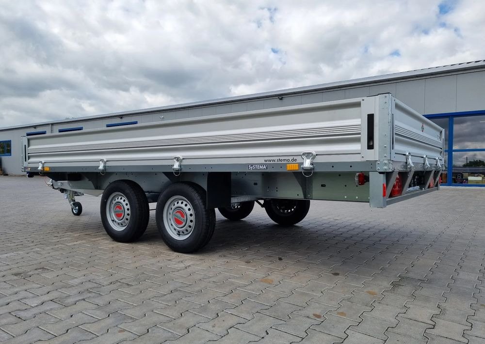 STEMA SH O2 27-40-20.2 - przyczepa skrzyniowa 401x203 cm 2,7T - Dropside/ Flatbed trailer: picture 5 STEMA SH O2 27-40-20.2 - przyczepa skrzyniowa 401x203 cm 2,7T - Dropside/ Flatbed trailer: picture 5