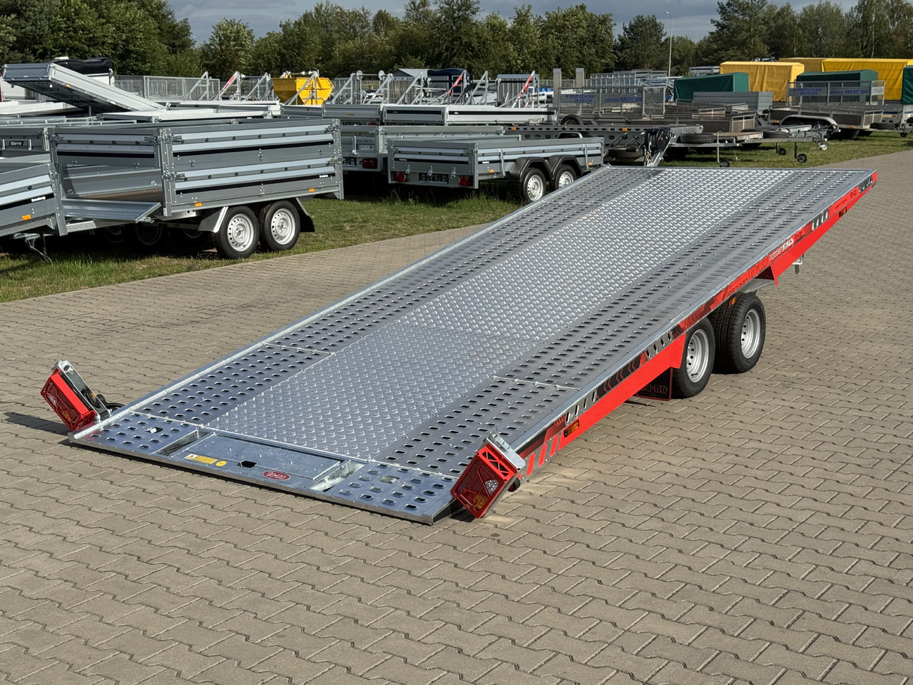 TA-NO GRAVITY LOW 27.50 - 2700 kg | 500 x 210 cm - Autotransporter trailer: picture 2 TA-NO GRAVITY LOW 27.50 - 2700 kg | 500 x 210 cm - Autotransporter trailer: picture 2