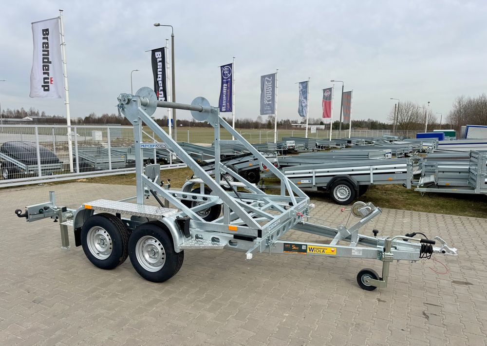 Wiola 2T-H2 - Cable drum trailer: picture 1 Wiola 2T-H2 - Cable drum trailer: picture 1