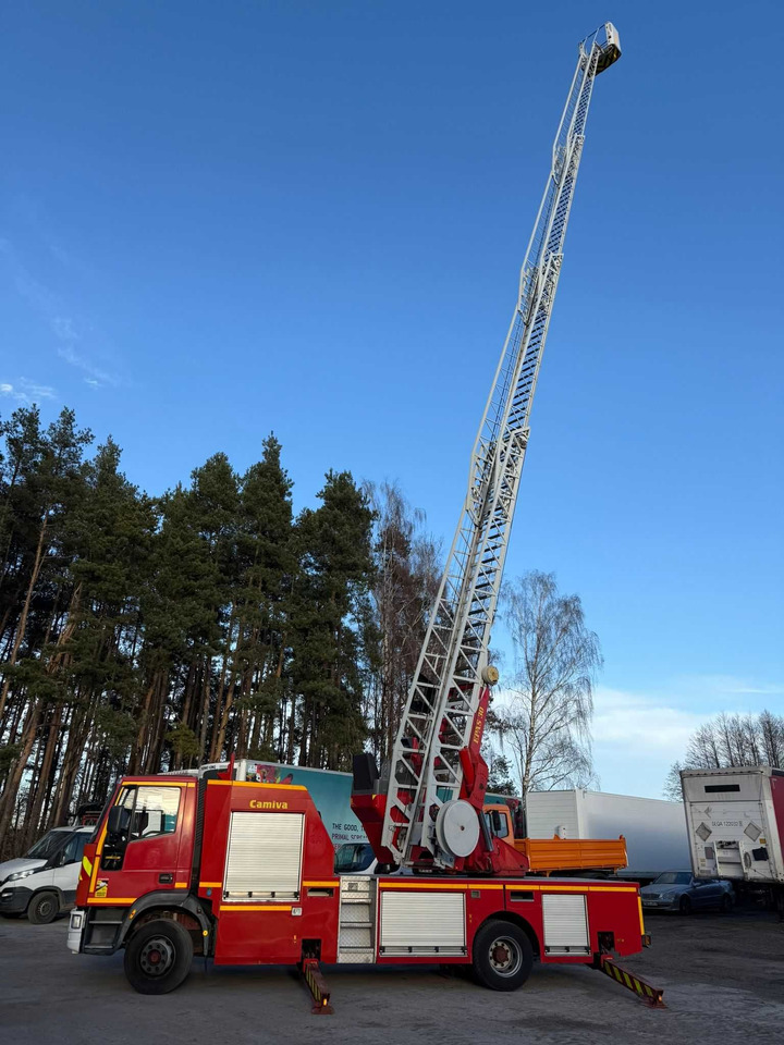 Drabina strażacka 30 m , IVECO Eurocargo Tector 130E24, Camiva EPAS 30 - Fire engine, Truck mounted aerial platform: picture 2 Drabina strażacka 30 m , IVECO Eurocargo Tector 130E24, Camiva EPAS 30 - Fire engine, Truck mounted aerial platform: picture 2