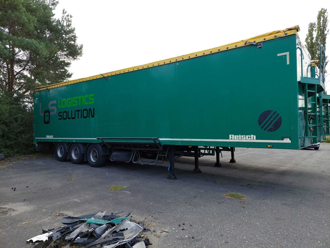 Ruchoma podłoga Reisch, 2016 rok, 1 oś podnoszona, nie woziła śmieci ! - Walking floor semi-trailer: picture 4 Ruchoma podłoga Reisch, 2016 rok, 1 oś podnoszona, nie woziła śmieci ! - Walking floor semi-trailer: picture 4