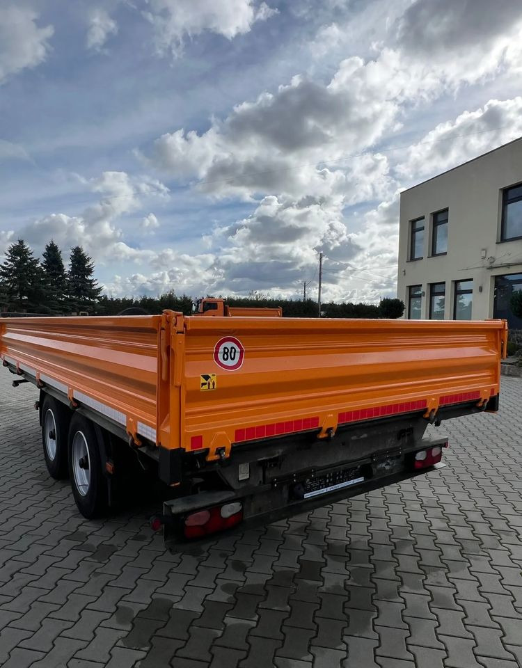 Humbaur Tandem | Wywrotka trójstronna | 9 990 kg DMC | 2013 | Zawieszenie resor | - Tipper semi-trailer: picture 4 Humbaur Tandem | Wywrotka trójstronna | 9 990 kg DMC | 2013 | Zawieszenie resor | - Tipper semi-trailer: picture 4