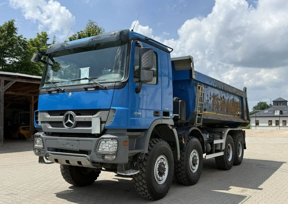 Mercedes-Benz Actros 4141AK 8x8 | Wywrotka Meiller | TELLIGENT z sprzęgłem system stabilizacji jazdy | Euro 5 - Tipper: picture 1 Mercedes-Benz Actros 4141AK 8x8 | Wywrotka Meiller | TELLIGENT z sprzęgłem system stabilizacji jazdy | Euro 5 - Tipper: picture 1